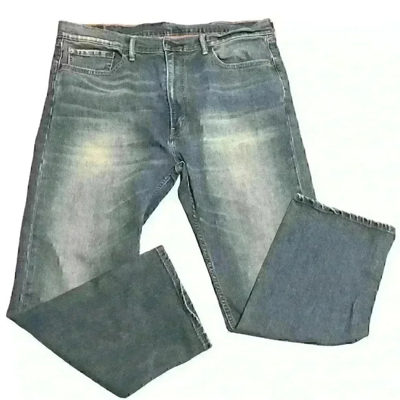Levi's Jeans 505 Regular Straight Medium wash denim Sz 40x30 - Picture 1 of 8